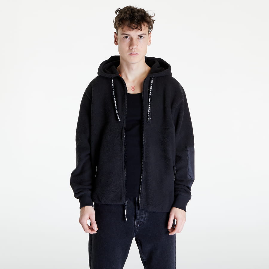 Jacka Vans Raeburn x Fleece Jacket Svart | VN0000B2BLK1, 0