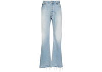 LA Flare Jeans "Stonewashed Indigo & White"