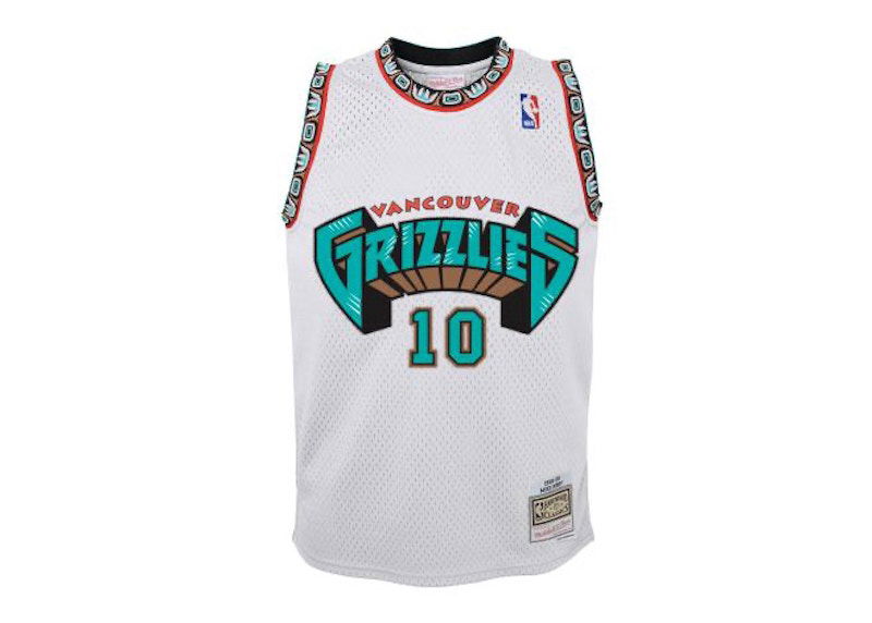 Jersey Mitchell & Ness Mitchell & Ness Vancouver Grizzlies Mike Bibby Swingman Jersey Vit | 9N2B7BHM0-VGZMB-Y98
