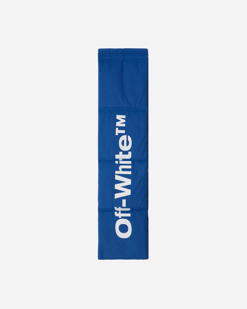 Halsduk Off-White Bounce Maxi Ski Scarf Blue Blå | OMMA030F22KNI001 4510