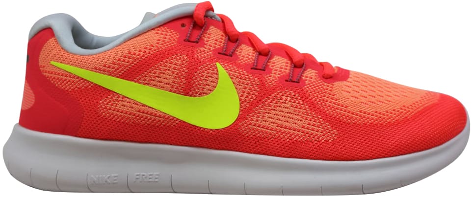 Sneakers och skor Nike Free RN 2017 Sunset Glow/Volt-Hot Punch (Women's) Orange | 880840-800, 0