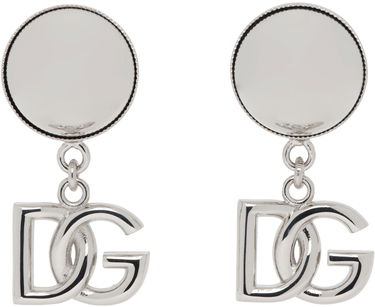 Örhängen Dolce & Gabbana Dolce & Gabbana Kim Kardashian Edition DG Logo Drop Earrings Metallisk | WEQ2V3 W1111, 0
