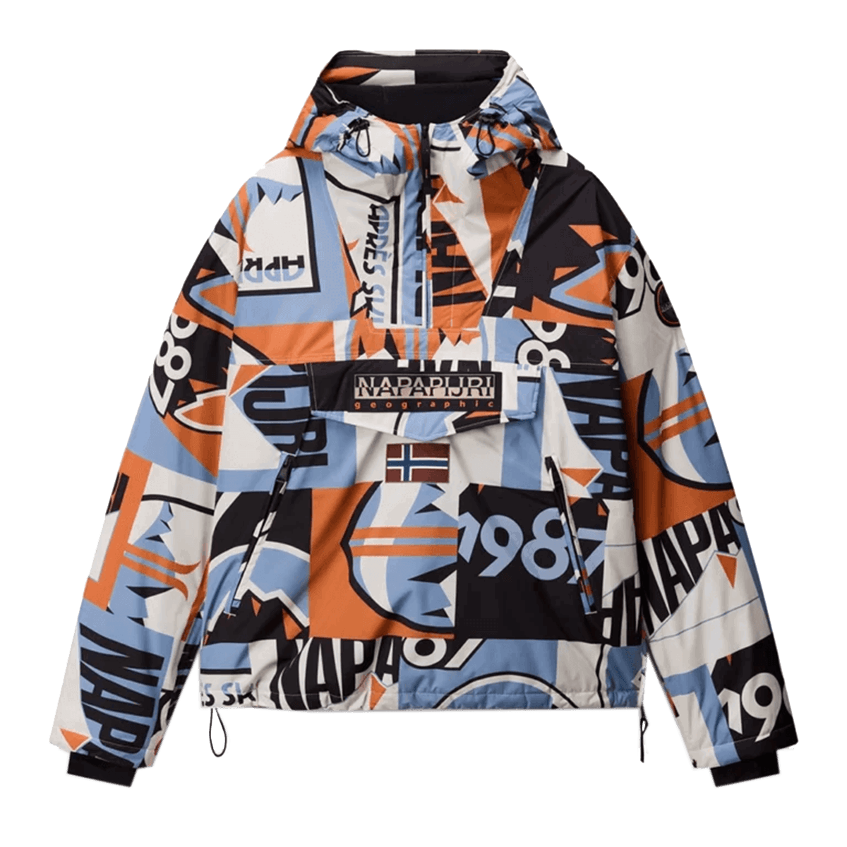 Jacka Napapijri RF NEXT AOP Graphic Anorak Flerfärgad | NP0A88T8F0S1, 0