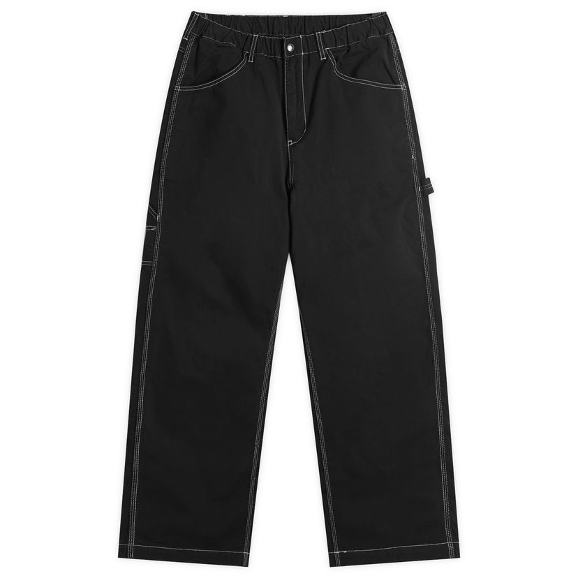 Cargo byxor Manastash Manastash Washed Color Painter Pants, Size Large Svart | 7925910006-010