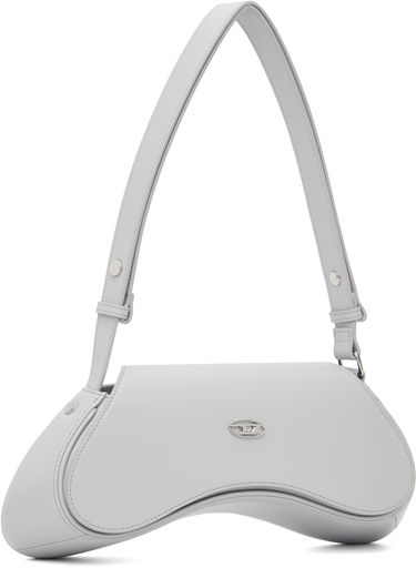 Axelväska Diesel Play Curved Crossbody Bag Grå | X10221 PR227, 1