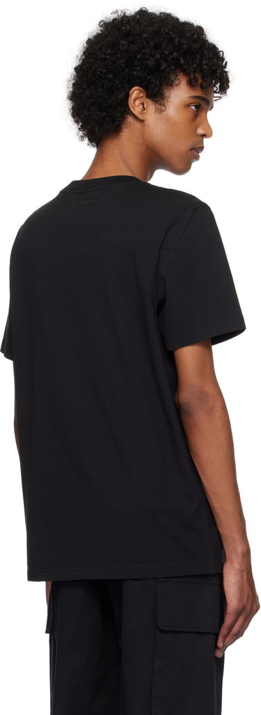 T-shirt Courrèges Courrèges AC Logo T-Shirt Svart | 125JTS008JS0112, 2