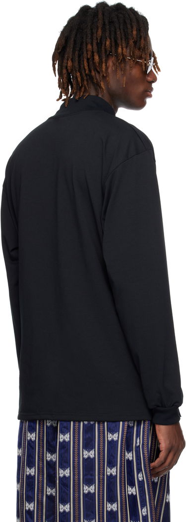 T-shirt Needles NEEDLES Mock Neck T-Shirt Svart | QV359, 2