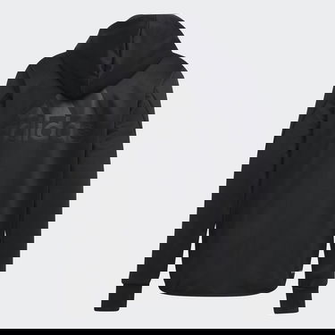 Sweatshirt adidas Originals Designed to Move Fleece Full-Zip Hoodie Svart | GT1404, 1