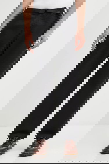 Byxor GRAMICCI Cliff Wide-Leg Pants with Integrated Belt Svart | G5FM.P142, 0