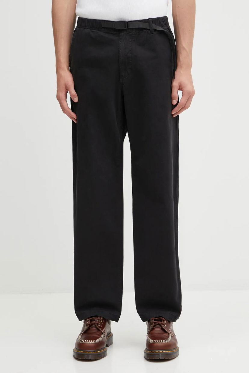 Byxor GRAMICCI Cliff Wide-Leg Pants with Integrated Belt Svart | G5FM.P142