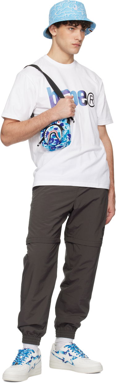 T-shirt BAPE Tie Dye Logo T-shirt Vit | 001TEK801034M, 3