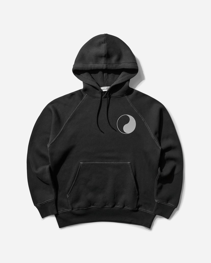 Sweatshirt OUR LEGACY WORK SHOP Slam Jam Hoodie Svart | WS4236WHBS 1