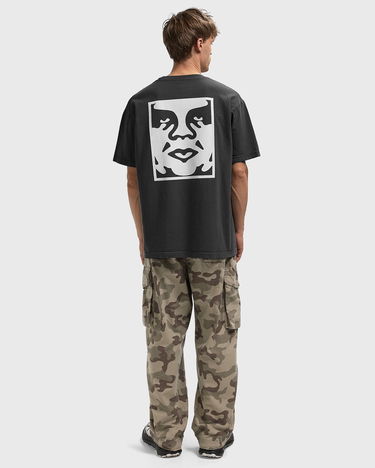 T-shirt OBEY Obey Icon Face T-Shirt Svart | 167924099-DBA, 1
