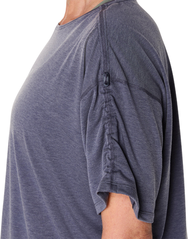 T-shirt Asics Asics Nagino Run Adjustable Short Sleeve Top Mörkblå | 2012d140-500, 2