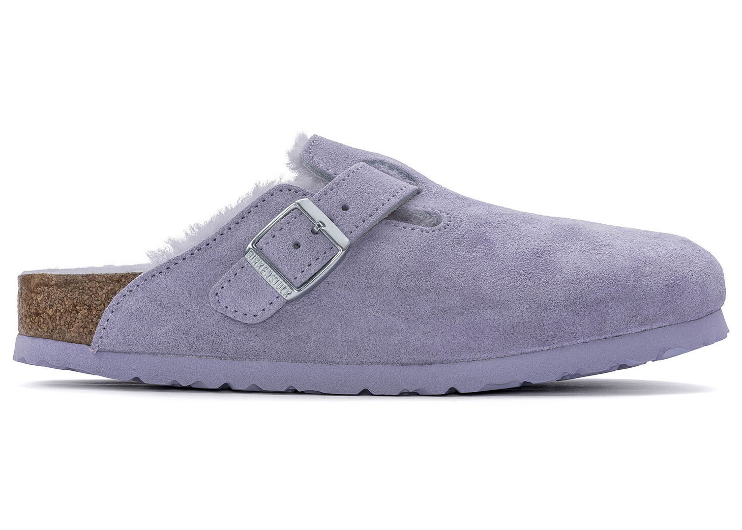 Sneakers och skor Birkenstock Boston Shearling Suede Purpur | 1023302, 0