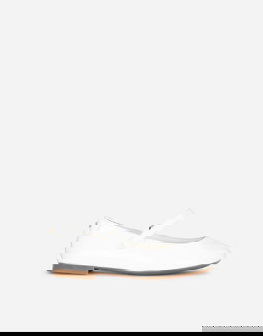 Sneakers och skor Dolce & Gabbana Patent Leather Ballet Flats (24-38) 35 Vit | D10699A132887682, 0