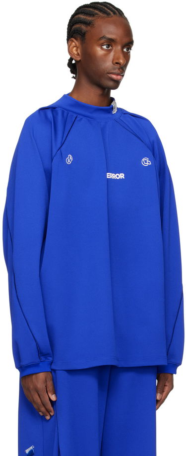 T-shirt ADER ERROR Siz Long Sleeve T-Shirt Blå | BN01SSSW0104BL, 1
