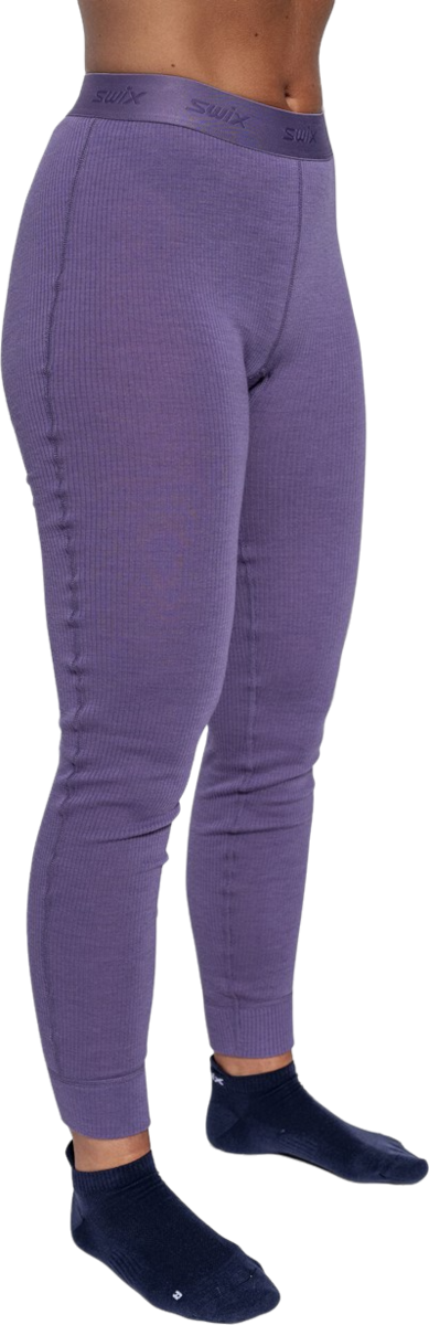 Strumpor SWIX SWIX RaceX Merino Baselayer Pants Purpur | 10123-23-80120
