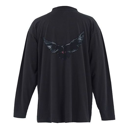 T-shirt GAP YEEZY Gap Dove Graphic Longsleeve Tee Svart | YEEZY-SS22-113, 0