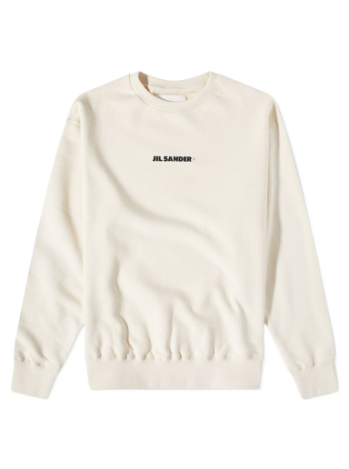 Sweatshirt Jil Sander Plus Logo Crew Sweat Beige | J47GU0001-J20010-279