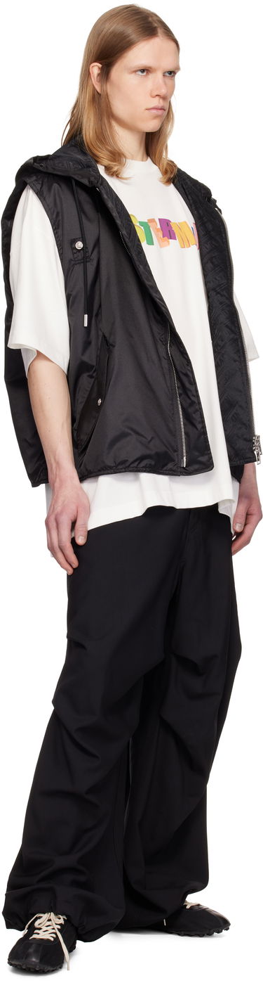 Väst Mastermind WORLD Mastermind World Hooded Nylon Vest Svart | MW25S14-VE002-501, 3