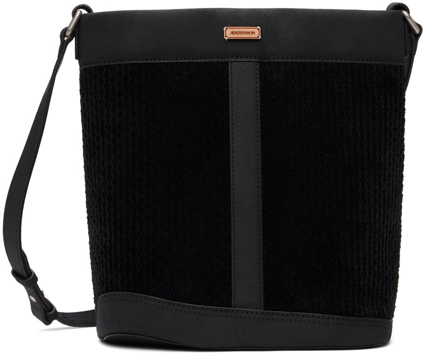 Axelväska ADER ERROR ADER error Structured Bucket Bag Svart | BMADFWBA2007BK, 0