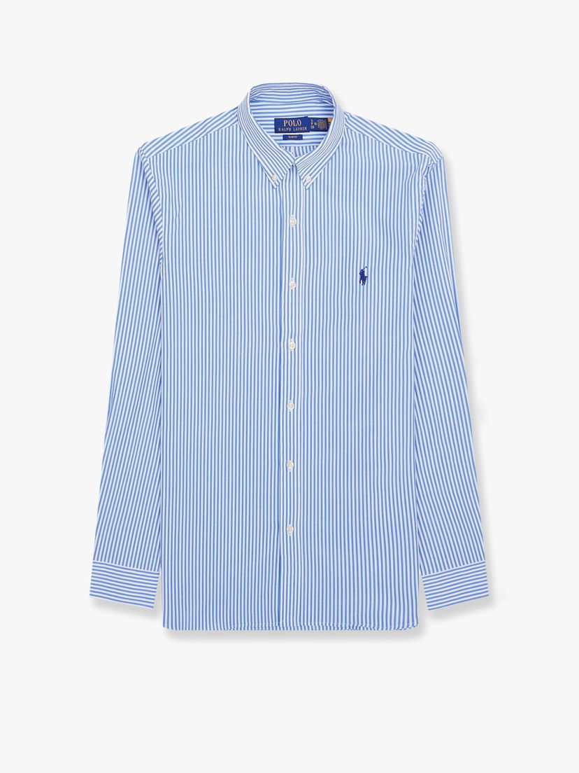 Skjorta Polo by Ralph Lauren Polo Ralph Lauren Striped Button-Down Shirt Blå | 710929344018