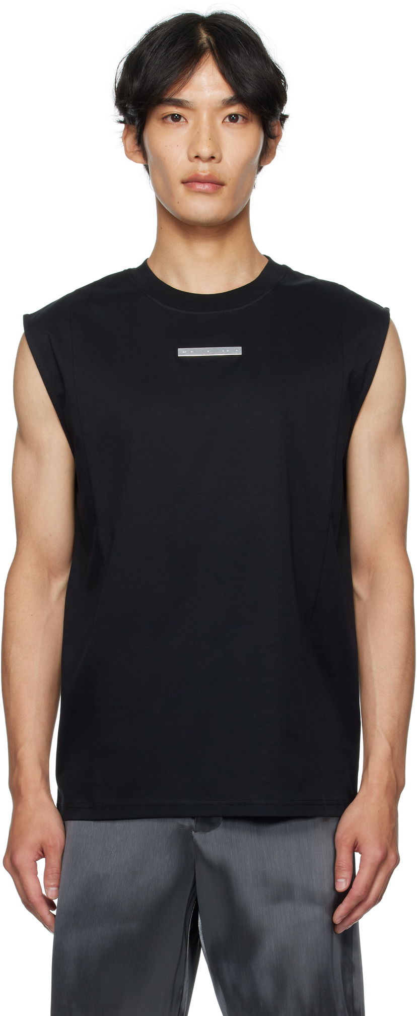 Linne HELIOT EMIL HELIOT EMIL Astrape Tank Top Svart | PREAW25_M_09_144_BLK01