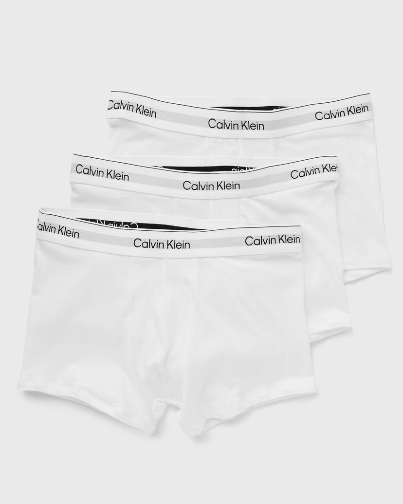 Boxare CALVIN KLEIN Calvin Klein Icon Cotton Stretch Trunk (3-Pack) Vit | LV00NB4392100