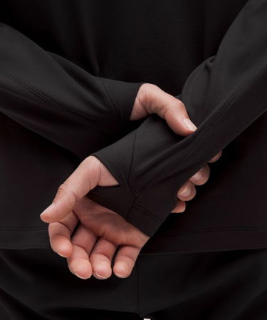 T-shirt lululemon Rulu Crew Neck Long Sleeve Shirt Svart | prod20000531, 6