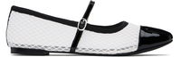 Repetto Georgiana Mesh Mary-Jane Ballerina Flats