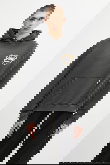 Sweatshirt Represent Clo Represent Legacy Crest Hoodie Grå | MLM100368, 2