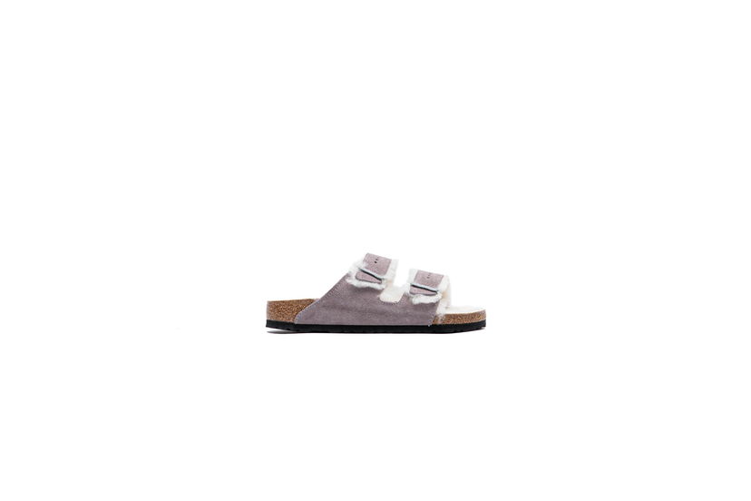 Sneakers och skor Birkenstock Birkenstock Arizona Shearling Narrow Fit Sandals Purpur | 1028062