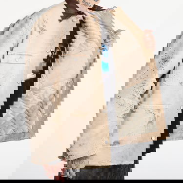 Jacka MISBHV Marfa Twill Work Jacket Beige | 251M418, 3