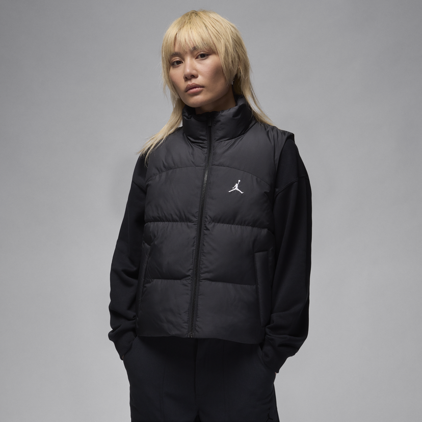 Väst Jordan Puffer Vest Svart | FV7149-010