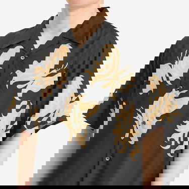 Skjorta Needles Kae Tanaka One-Up Shirt, Size Large Svart | QV432-D, 5