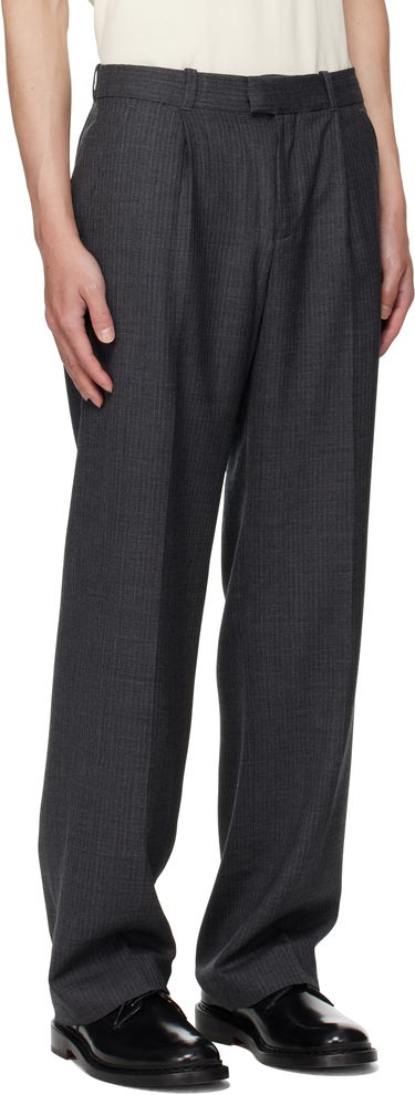 Byxor OUR LEGACY OUR LEGACY Pinstripe Slacks Grå | M4254SS, 1