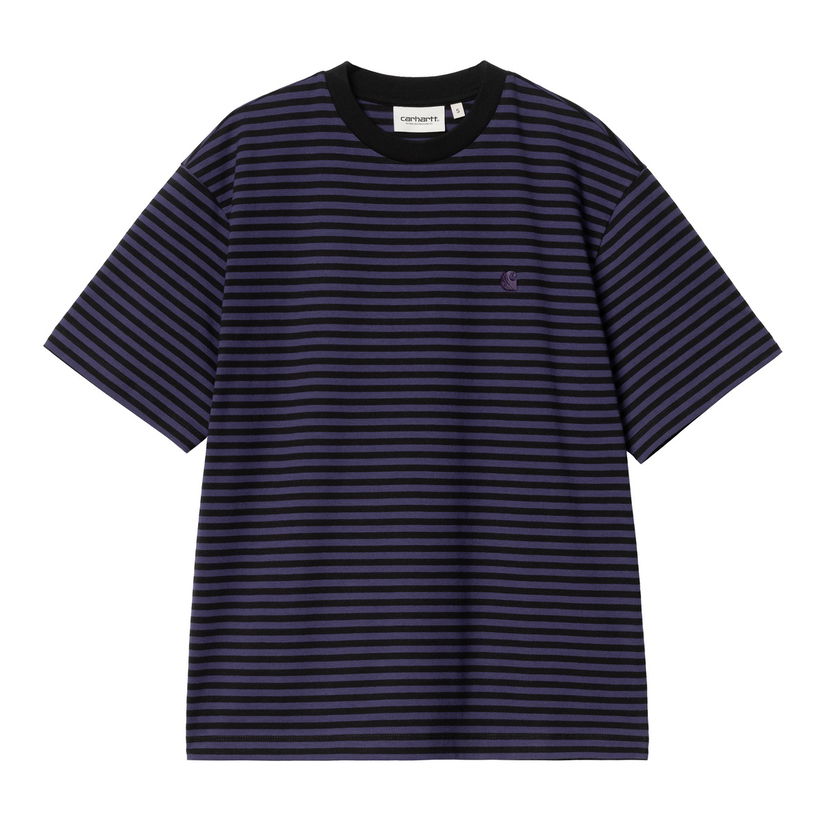 T-shirt Carhartt WIP Short Sleeve Striped T-Shirt Purpur | I033841_5