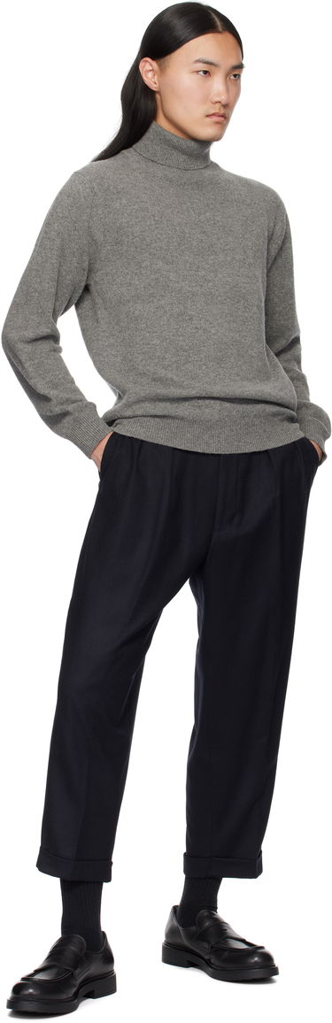 Sweater BEAMS BEAMS PLUS 9G Turtleneck Sweater Grå | 38150147156, 3