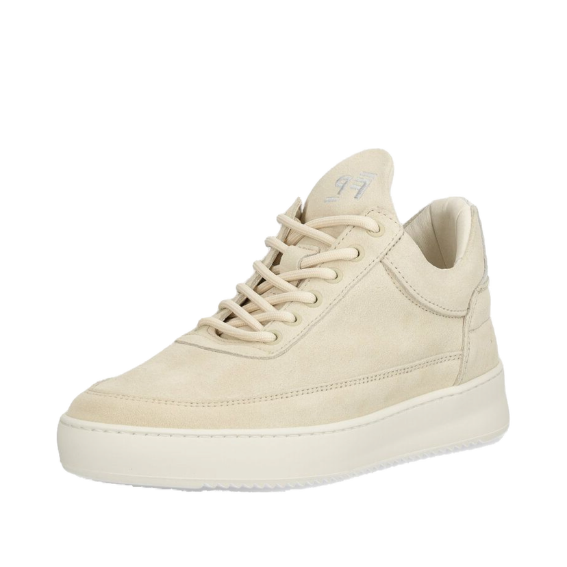 Sneakers och skor Filling Pieces Low Top Suede Sneakers Beige | 10122793035