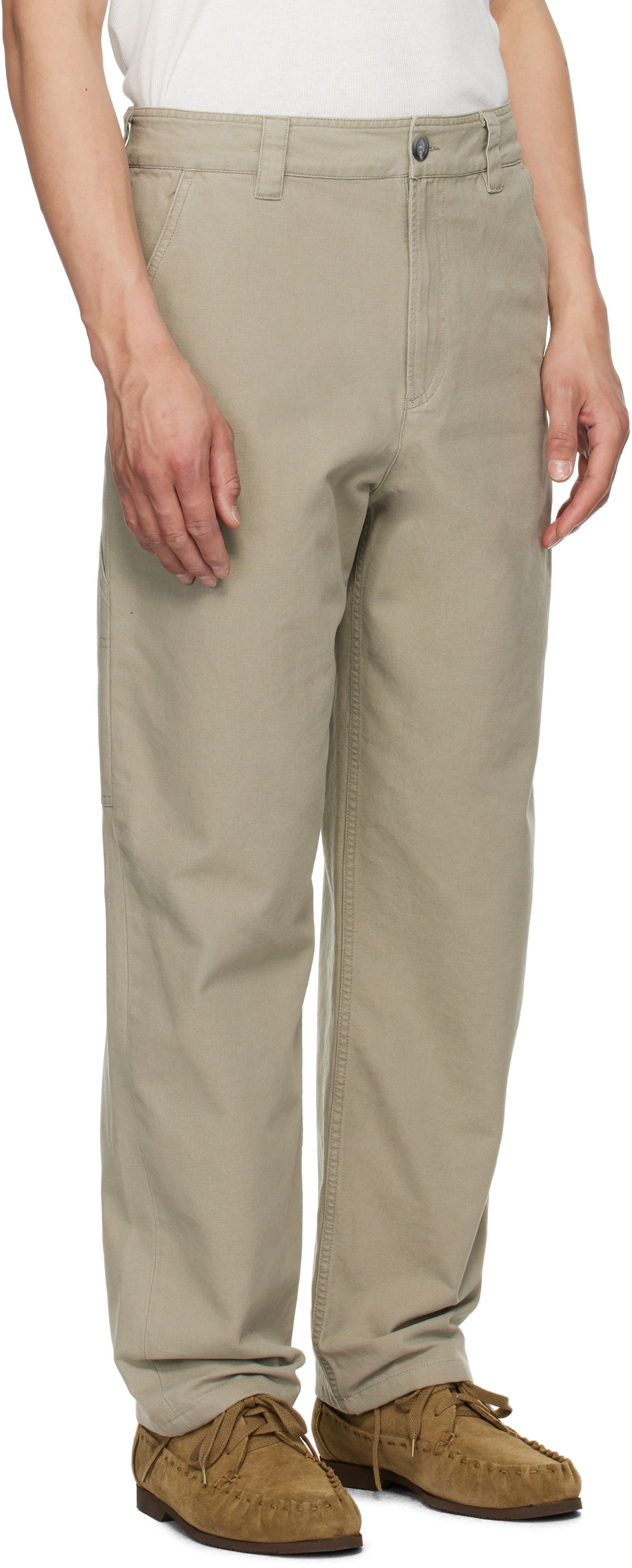Cargo byxor A.P.C. A.P.C. Fergus Pants Beige | COGBJ-M08500, 1