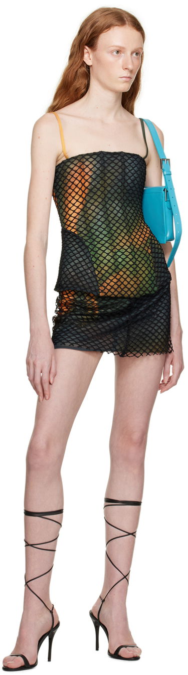 Klä Miaou Miaou Libra Fishnet Camisole Top Flerfärgad | 7063FNTAUR, 3