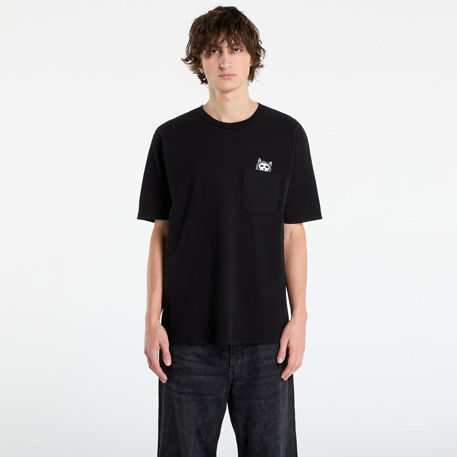 T-shirt RIPNDIP RIPNDIP Trick Or Treat Pocket T-Shirt Svart | RNDFALL25134, 0