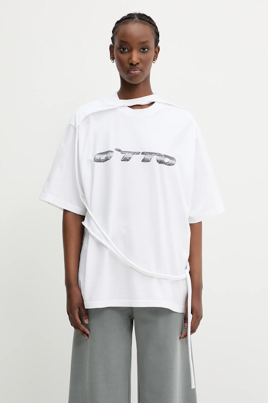 T-shirt Ottolinger Ottolinger Oversized T-Shirt Vit | 115.103415.01, 0