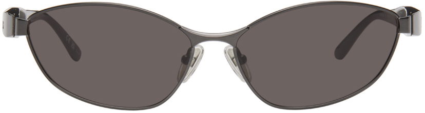 Solglasögon Balenciaga Miami Sunglasses Grå | BB0356S-001