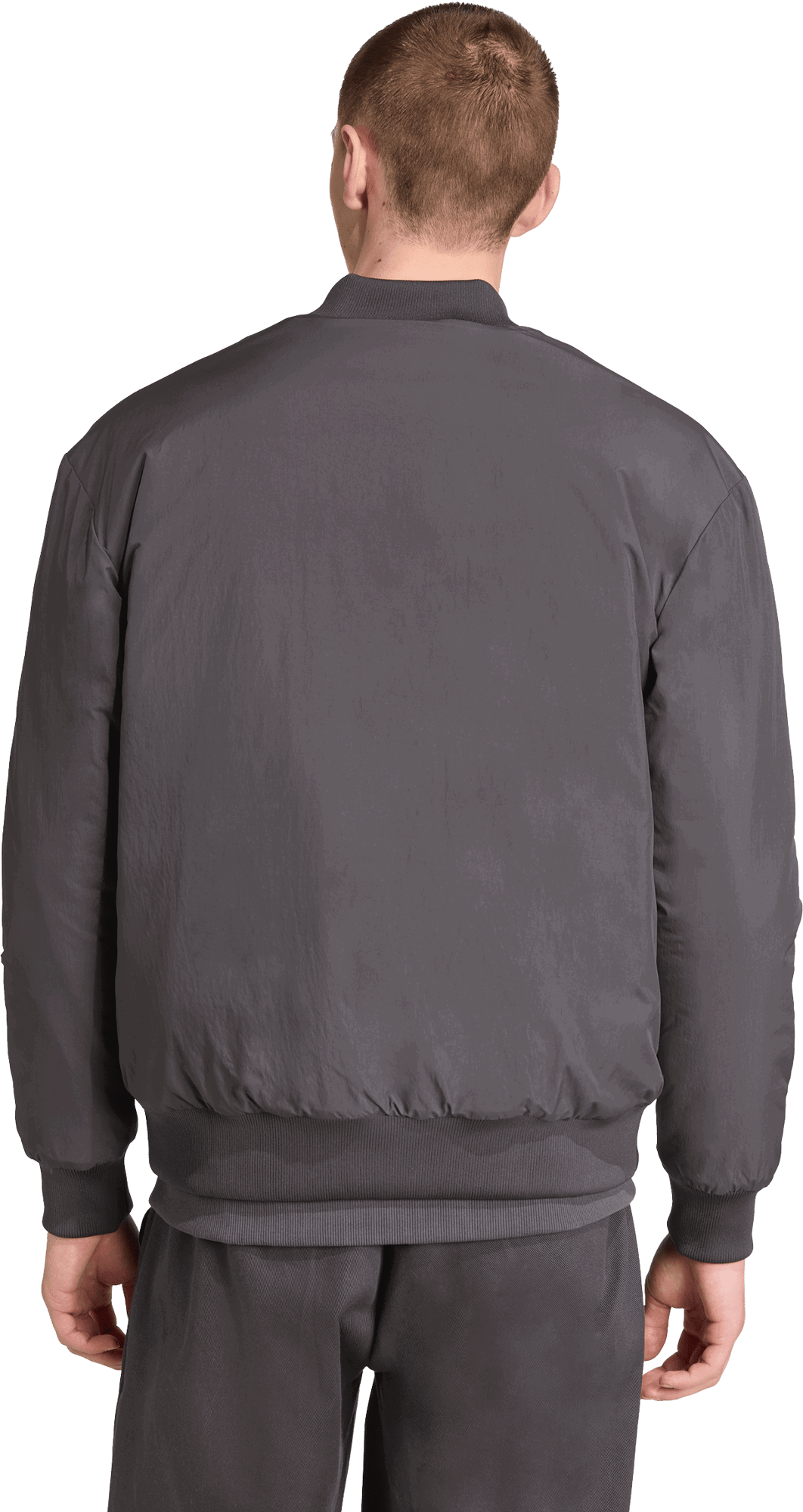 Bomberjacka adidas Performance Manchester United Terrace Icons Bomber Jacket Grå | JN2831, 1