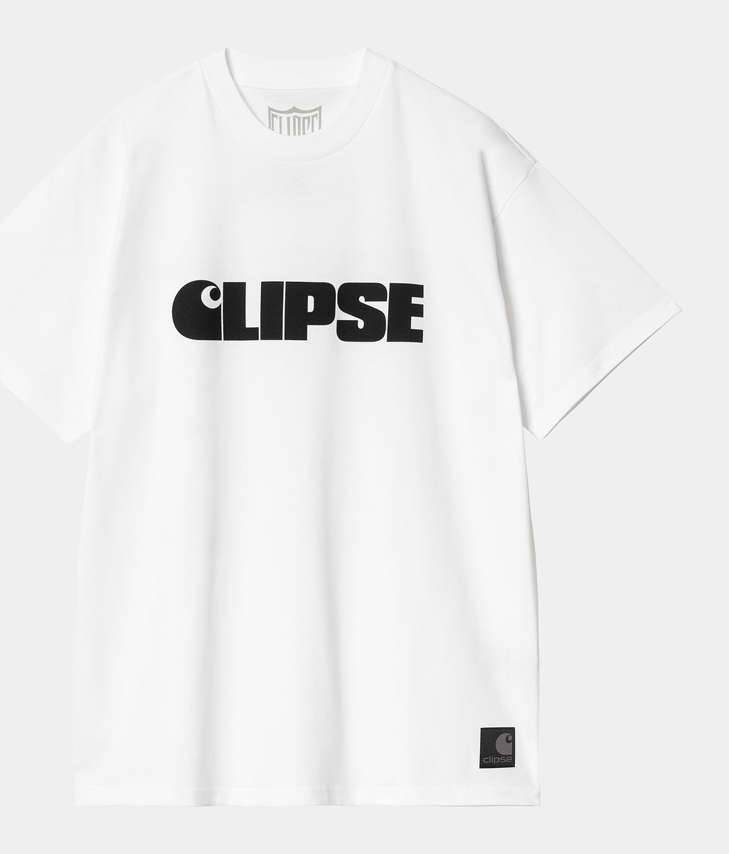 T-shirt Carhartt WIP Clipse x WIP S/S T-Shirt Vit | I035092_3, 0