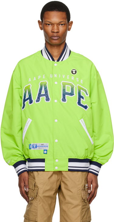 Bomberjacka AAPE by A Bathing Ape AAPE by A Bathing Ape Reversible Bomber Jacket Grön | AAPLJM7581XXKGRN, 0
