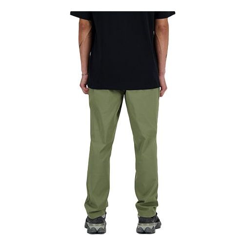 Byxor New Balance Twill Tapered Pants Grön | AMP41575-DEK, 0