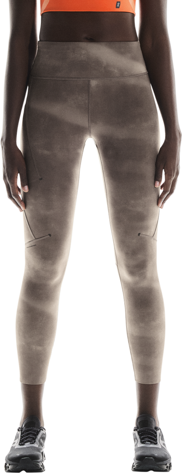 Damasker On Running Performance Tight 7/8 AOP Leggings Grå | 1wf10491933, 0